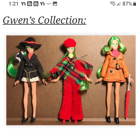 Vintage "Gwen" Flatsy - Picture 10 of 10